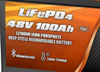 48V 100AH LiFePO4 Lithium Battery