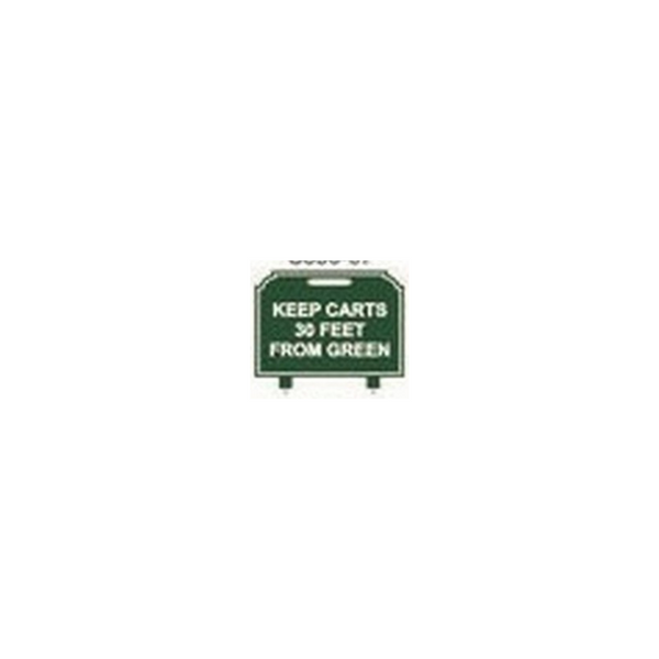 Fairway Sign - 12"x10" - Keep Carts 30 Feet