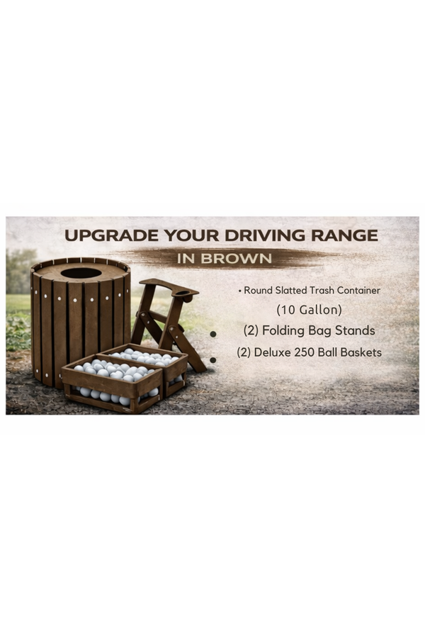 Driving Range Upgrade Bundle in Brown