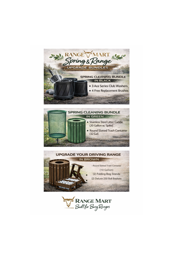 Driving Range Upgrade Bundle in Brown