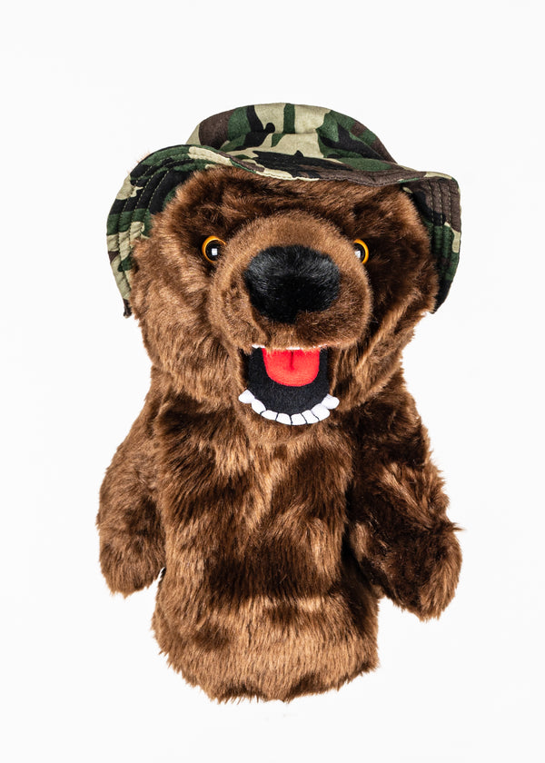Military Bear Head Cover