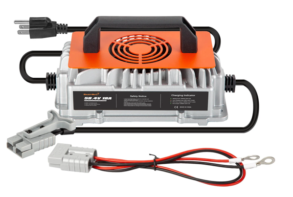 Waterproof Mountable LiFePO4 Lithium Battery Charger For 48V Lithium Batteries