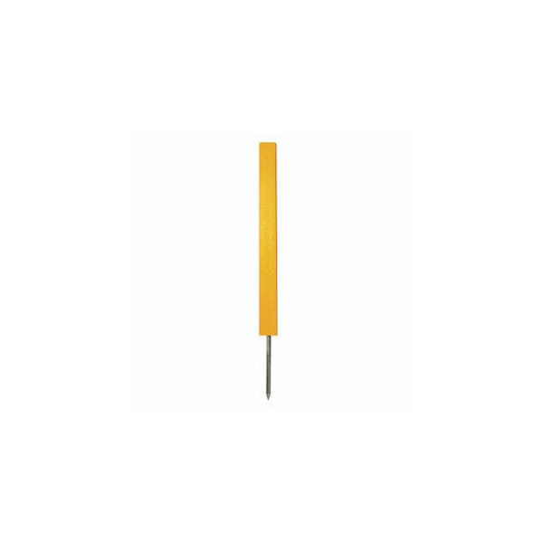 Premium Green Line Hazard Stakes - Square