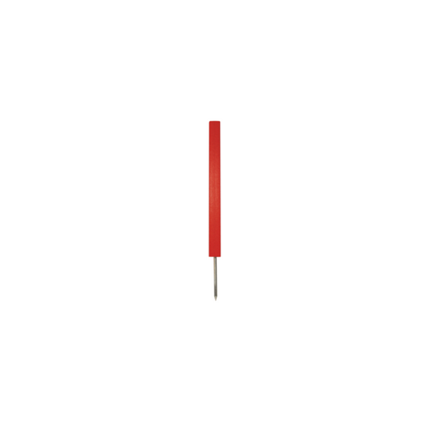 Premium Green Line Hazard Stakes - Square