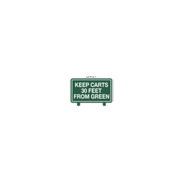 Fairway Sign - 15"x9" - Keep Carts 30 Feet