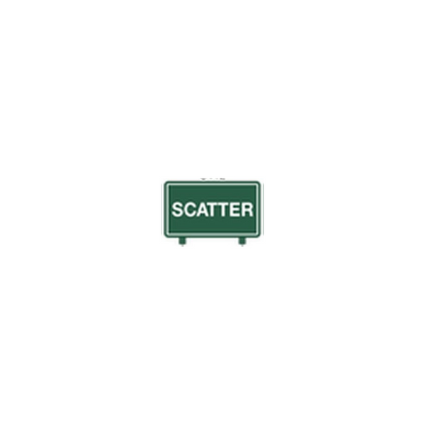Fairway Sign - 15"x9" - Scatter
