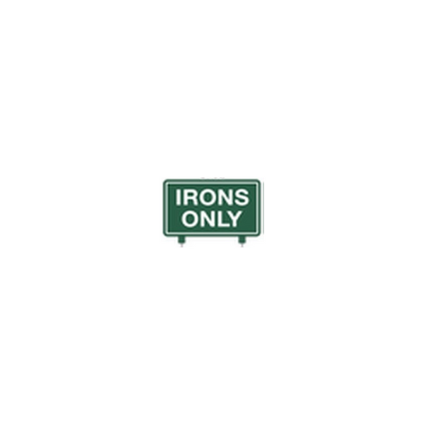 Fairway Sign - 15"x9" - Irons Only