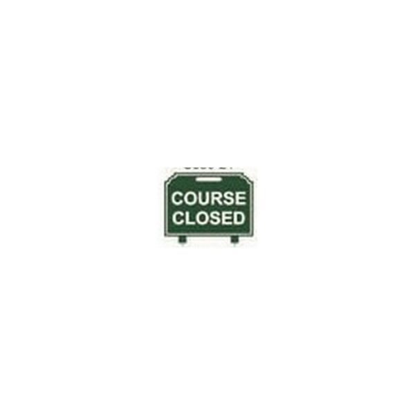 Fairway Sign - 12"x10" - Course Closed