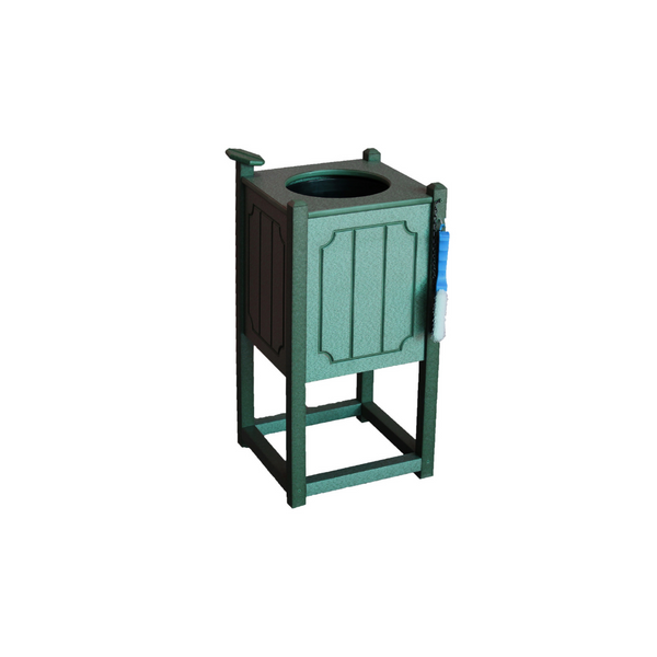 Raised Club Washer - Square
