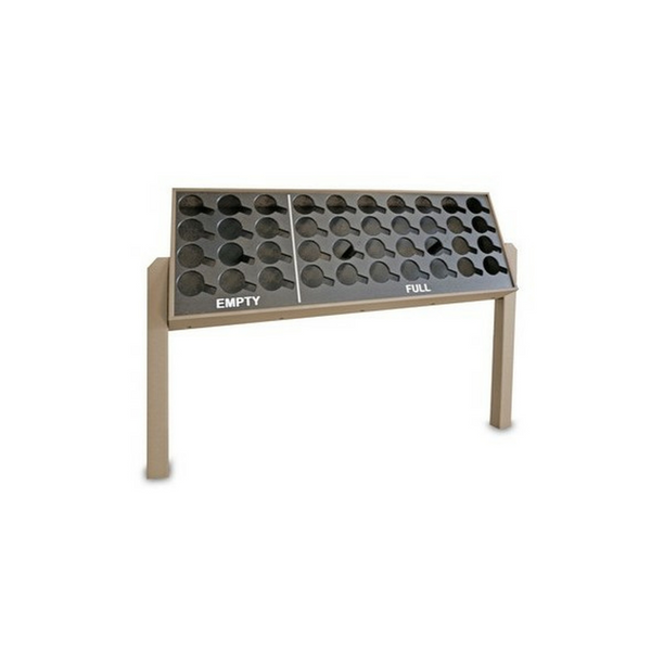 Full Empty Bottle Rack With Cut Outs