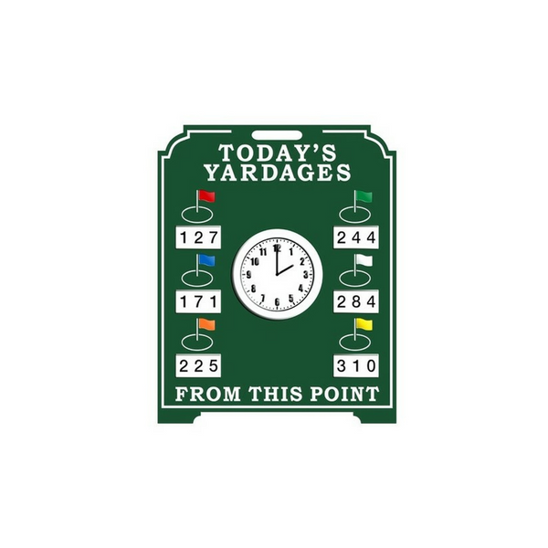Yardage Easel - 22"x32" - With Clock