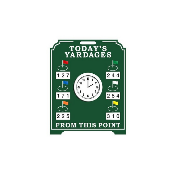 Yardage Easel - 32"x40" - With Clock