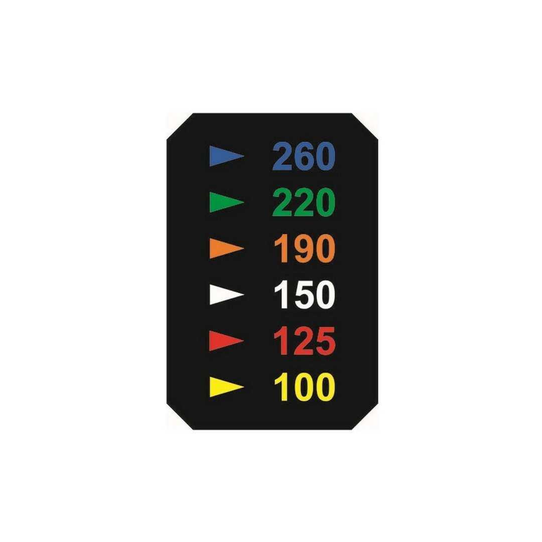 Driving Range Distance Marker Laminate – Range Mart
