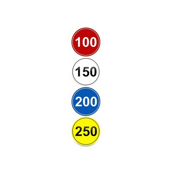 Round Yardage Markers - Numbers