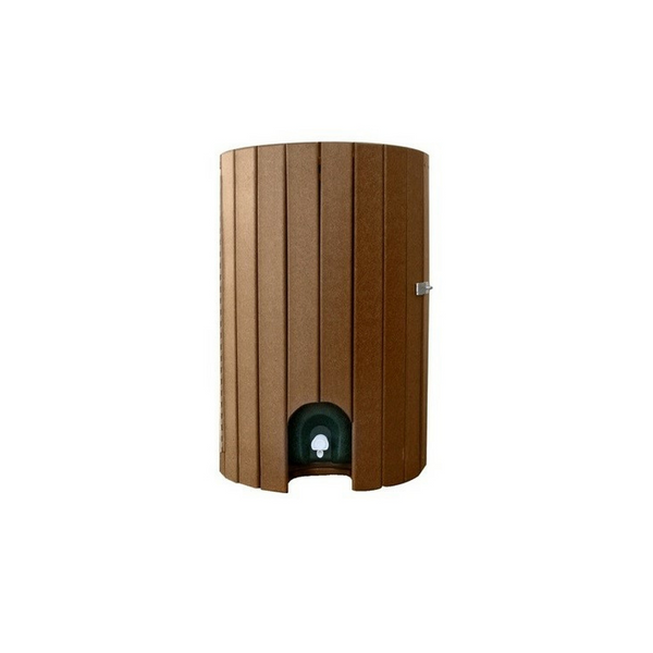 Round Slatted Water Cooler Station