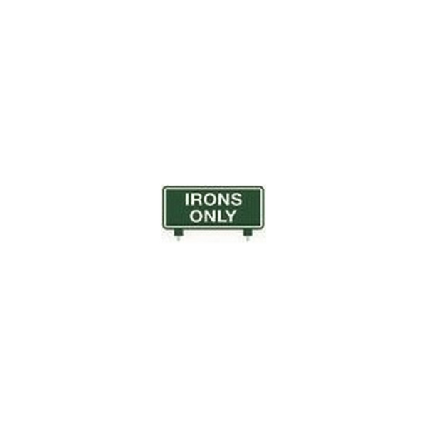 Fairway Sign - 12"x6" - Irons Only
