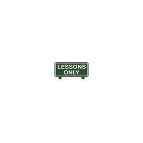 Fairway Sign - 12"x6" - Lessons Only